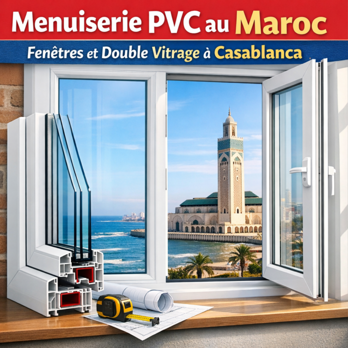 Menuiserie PVC au Maroc : Fenêtres et Double Vitrage à Casablanca